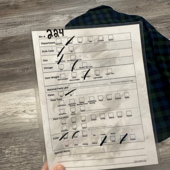 Eddie Bauer Flannel Shirt Black Green Mens L Gingham Check Button Up Autumn - Picture 10 of 10